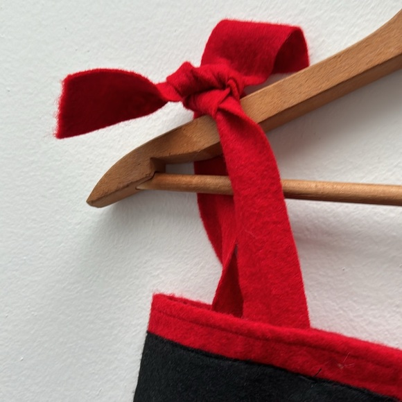 Handmade Red Crayon Felt Dress Costume - Picture 3 of 5